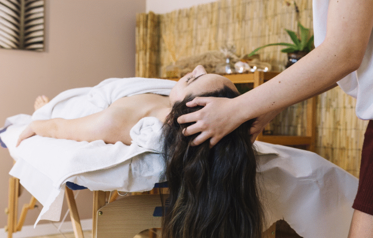 Japanese scalp massage NYC